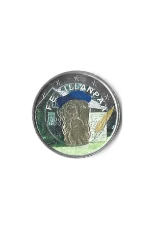 2 Euro Finland 2013 Frans Emil Sillanpaa Gekleurd Wyprzedaż