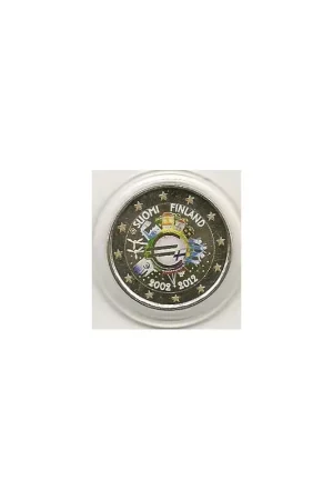 Rabat 2 Euro Finland 2012 10 Jaar Euro Gekleurd 145/2