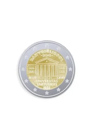 2 Euro Estland 2019 Universiteit van Tartu Unc Wysoka jakość