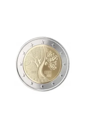 Tani 2 Euro Estland 2017 Weg naar onafhankelijkheidUnc