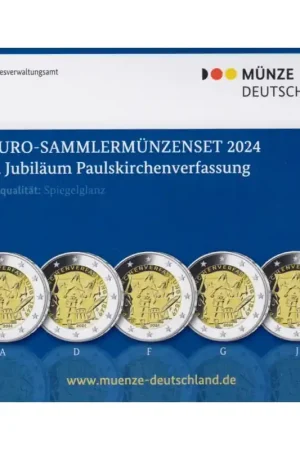 Szybka dostawa 2 Euro Duitsland 2024 ADFG & J 'Pauluskerk' Proof