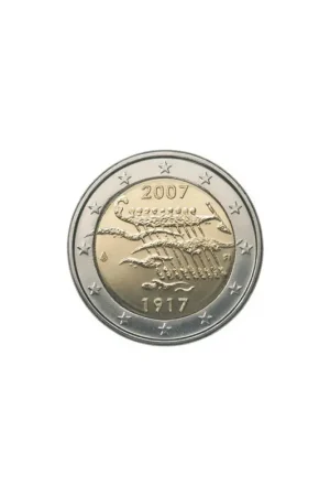 Darmowa dostawa 2 Euro Finland 200790 jaar onafhankelijkheid Unc