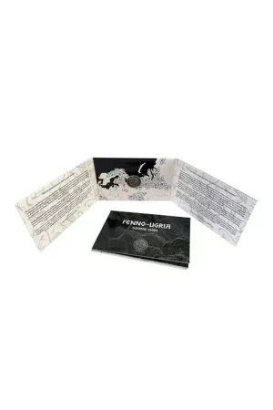 Oryginalny 2 Euro Estland 2021 'Oegrische volkeren' Bu in blister