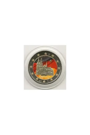 Promocja 2 Euro Duitsland 2011Unc Kölner Dom gekleurd D