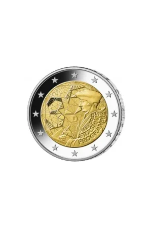Tylko dziś 2 Euro Duitsland 2022 F "Erasmus-Programma' Unc