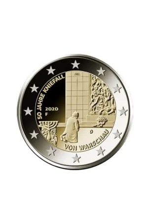 Ekspresowa dostawa 2 Euro Duitsland 2020 G 'Warschau'