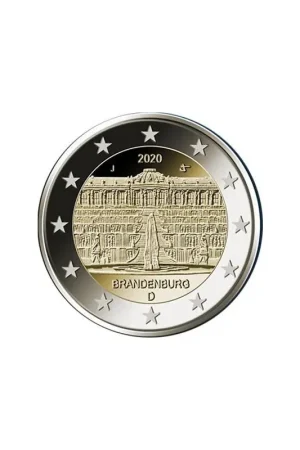 Popularny 2 Euro Duitsland 2020 F 'Brandenburg'