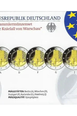 2 Euro Duitsland 2020 ADFG & J 'Warschau' Proof Zamów teraz