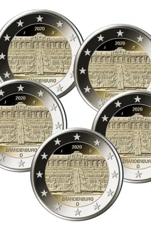 Szybka dostawa 2 Euro Duitsland 2020 ADFG & J 'Brandenburg'