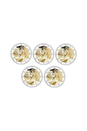 2 Euro Duitsland 2019 ADFG & J Val van de Berlijnse Muur Unc Ostatnia szansa