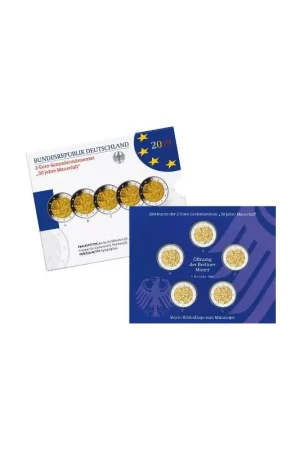 Ostatnia szansa 2 Euro Duitsland 2019 ADFG & J Val van de Berlijnse Muur Proof