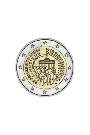 Nowość 2 Euro Duitsland 2015 Unc A 25 jaar Duitse eenheid
