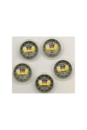 2 Euro Duitsland 2013 Unc Elysée gekleurd ADFGJ Tani