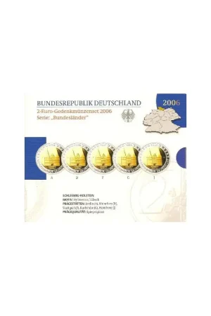 Ostatnia szansa 2 Euro Duitsland 2006 ADFGJSchleswig Holstein Proof