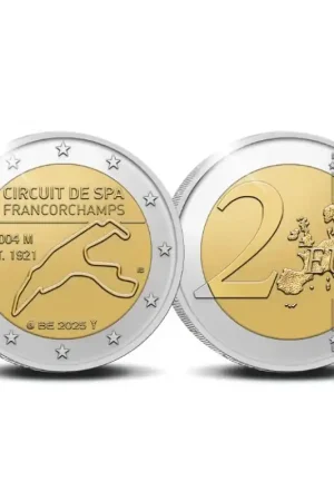 2 Euro België 2025 'Circuit van Spa-Francorchamps' Unc Kup teraz