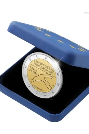 Wyprzedaż 2 Euro België 2025 'Circuit Spa-Francorchamps' Proof