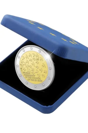 2 Euro België 2024 'EU voorzitterschap' Proof Tylko dziś