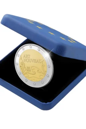 2 Euro België 2023 'Art Nouveau in België' Proof Darmowa dostawa