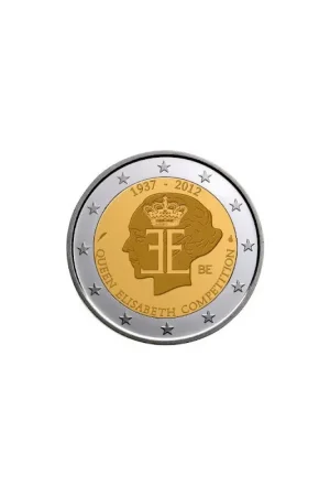 Niska cena 2 Euro België 2012 Queen Elisabeth Competition Unc