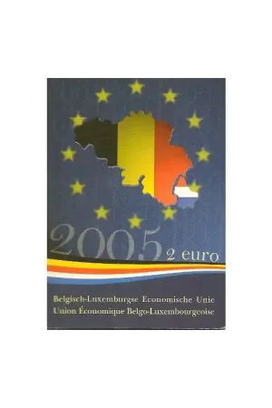 2 Euro België 2005 Henri & Albert FDC in blister Ekspresowa dostawa