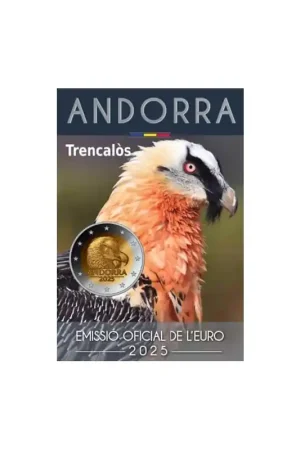 2 Euro Andorra 2025 'Lammergier' in blister Zwrot pieniędzy