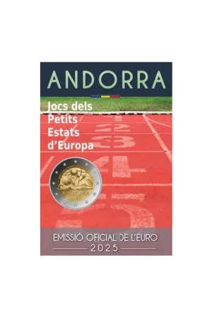 2 Euro Andorra 2025 'Games of the Small States of Europe' in blister Ostatnia szansa