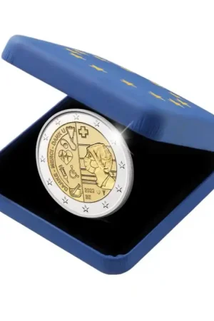 Szybka dostawa 2 Euro België 2022 'Zorg tijdens de Covid pandemie' Proof