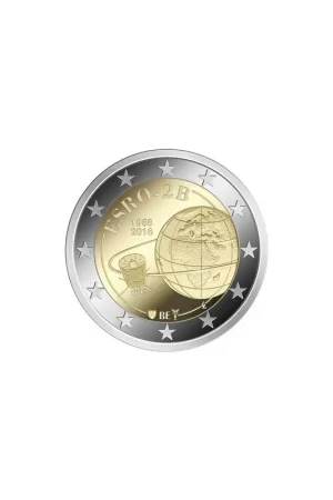 2 Euro België 2018 '50 jaar Esro' Unc Oryginalny