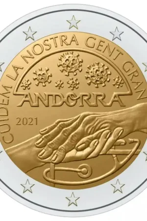 Tani 2 Euro Andorra 2021 'de Ouderenzorg'