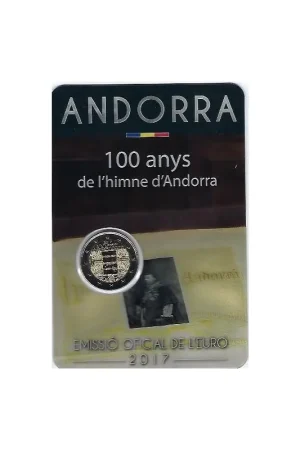2 Euro Andorra 2017 Volkslied in Blister Najlepsza cena