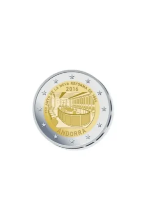 2 Euro Andorra 2016 Hervormingen Unc Rabat