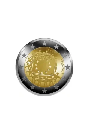 2 EuroEstland 2015 Europese Vlag Unc Ekspresowa dostawa