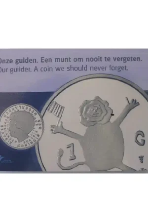 Tylko dziś 1 Gulden 2001 Leeuwtje FDC