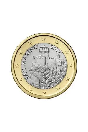 1 Euro San Marino 2022 UNC Ekspresowa dostawa