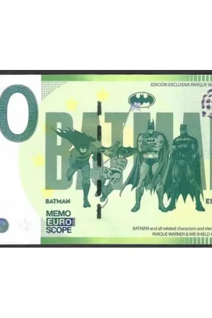 0 Euro biljet Spanje - Batman Bezpieczna płatność