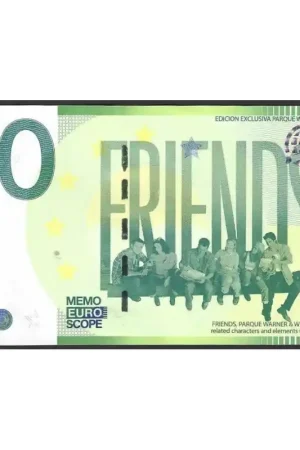 Oryginalny 0 Euro biljet Spanje 'Friends'