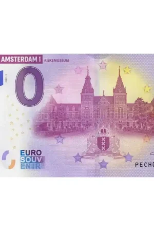 0 Euro biljet Nederland 2025 '750 Jr. Amsterdam-Rijksmuseum' Unc Zamów teraz