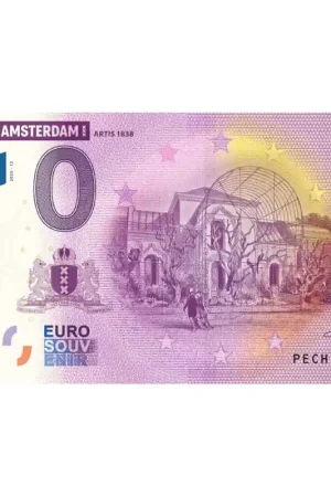 Ekspresowa dostawa 0 Euro biljet Nederland 2025 '750 Jr. Amsterdam-Artis 1838' Unc