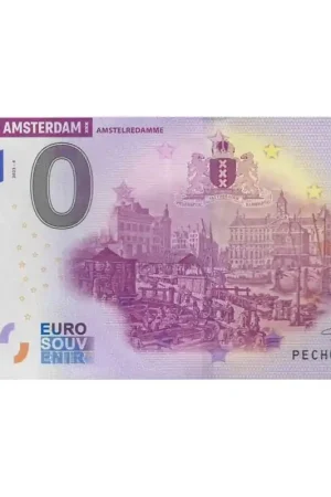 Bezpieczna płatność 0 Euro biljet Nederland 2025 '750 Jr. Amsterdam-Amstelredamme' Unc