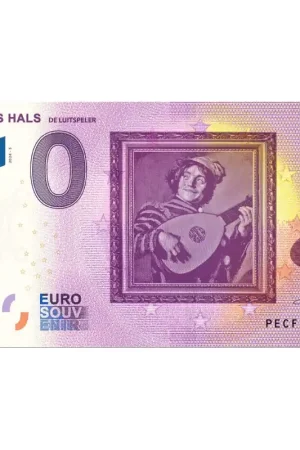 0 Euro biljet Nederland 2024- 'Frans Hals-De Luitspeler' Unc Bezpieczna płatność