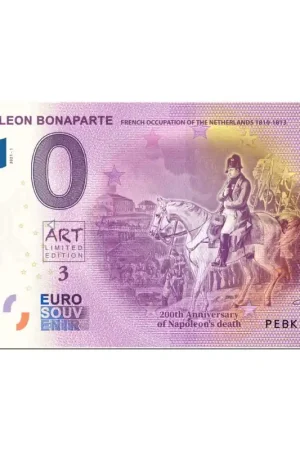 0 Euro biljet Nederland 2021- 'Napoleon 200 jaar' Kup teraz