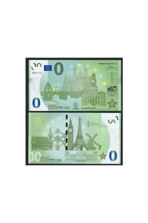 Oferta limitowana 0 Euro biljet Nederland 2018 - Maastricht