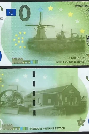 Oferta 0 Euro biljet Nederland 2018 - Kinderdijk