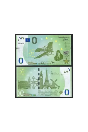 0 Euro biljet Nederland 2018 - Aviodrome Wyprzedaż