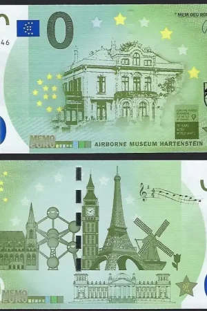 0 Euro biljet Nederland 2018 - 'Airborne Museum Hartenstein' Zamów teraz