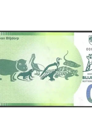 0 Euro biljet Nederland - Diergaarde Blijdorp Premium