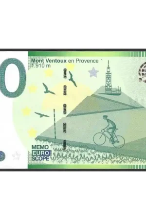 Popularny 0 Euro biljet Frankrijk - 'Mont Ventoux'