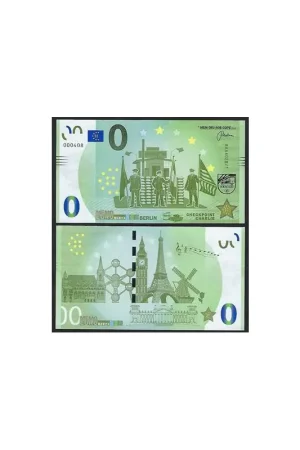 Oferta 0 Euro biljet Duitsland 2018 - Berlin Checkpoint Charlie