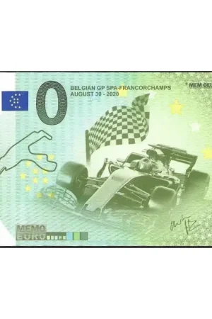 Darmowa dostawa 0 Euro biljet België - Grand Prix SPA Francorchamps