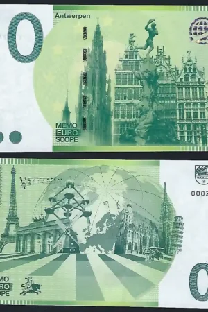 0 Euro biljet België- 'Antwerpen' Szybka dostawa